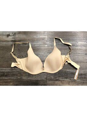 Skims 32DDD Beige Wireless Bra New with Tags
